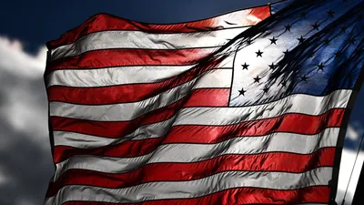 Купить Флаг США, высококачественный полиэстер с двусторонним принтом,  втулки для американского флага, флаг США 150x90 см | Joom