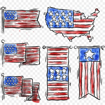Флаги в стиле гранж (грязные, запачканные) Америки, Англии, Германии и  Франции — Abali.ru