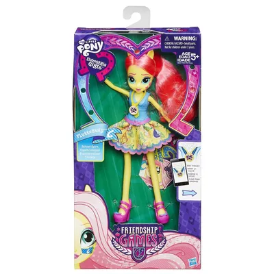 Кукла 'Флаттершай' (Fluttershy), из серии 'Legend of Everfree', My Little  Pony Equestria Girls (Девушки Эквестрии), Hasbro [B7532] отзывы