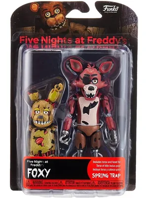 Фокси подвижная фигурка ФНАФ (Foxy FNAF) Central Place 86260765 купить в  интернет-магазине Wildberries