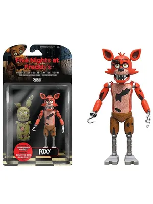 Фокси подвижная фигурка ФНАФ (Foxy FNAF) Central Place 86260765 купить в  интернет-магазине Wildberries