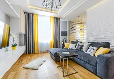 Современный дизайн интерьера с графическими элементами в оформлении  квартиры | Дизайн интерьера | Журнал «Красивые квартиры»