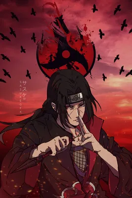 ITACHI UCHIHA artwork by me. : r/Naruto