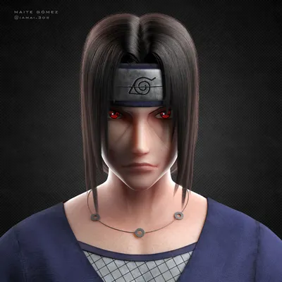 Uchiha Itachi Digital Art by Paul Dipre - Pixels