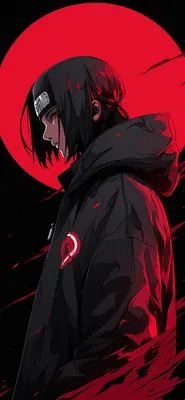 Naruto Itachi Uchiha Red Desktop Wallpaper - Itachi Wallpaper 4K