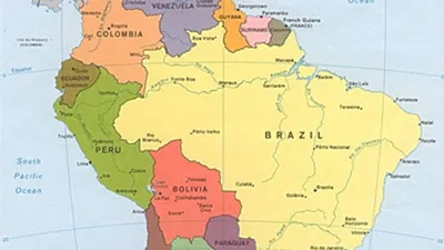 Южная Америка - карта, история, страны и города, все путешествия в Южной  Америке