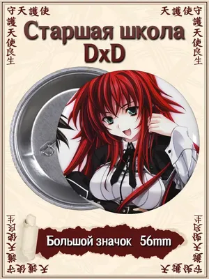 Значки Демоны старшей школы DxD. High School DxD. Аниме ВТренде 131138155  купить за 37 200 сум в интернет-магазине Wildberries