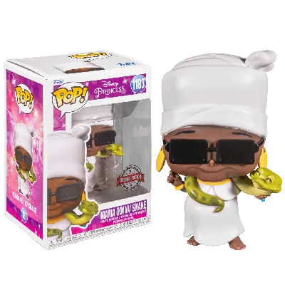 Фигурка Мама Оди со змеей (Mama Odie with Snake (Эксклюзив Box Lunch)) —  Funko POP