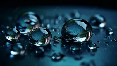 Капли воды\" Фотообои на стену. Фотопечать для шкафа купе. Стеклянные  панели. Купить.