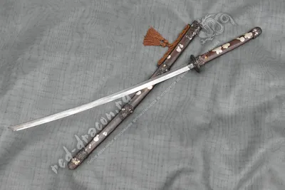 Катана / Katana из бумаги, модели сборные бумажные скачать бесплатно - Меч  - Оружие - Каталог моделей - «Только бумага»