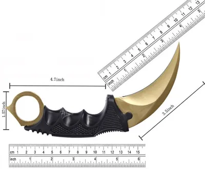 Нож керамбит голд из КС ГО купить, цена