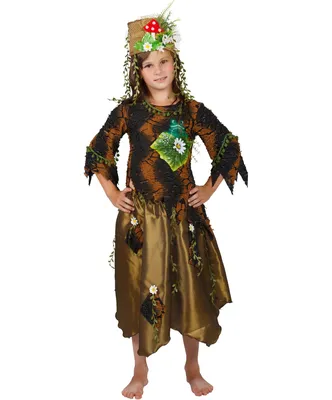 Карнавальный костюм «Кикимора зеленая»