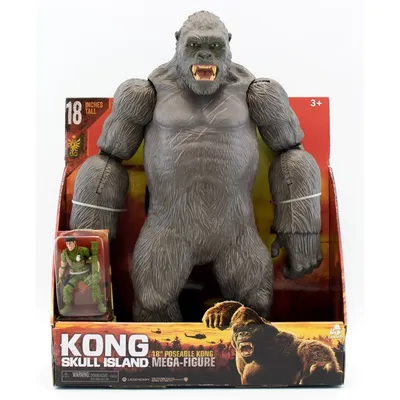 Игровая фигурка Кинг-Конга (King Kong), с боевым топором и телебашней, 15  см (id 93134477), купить в Казахстане, цена на Satu.kz