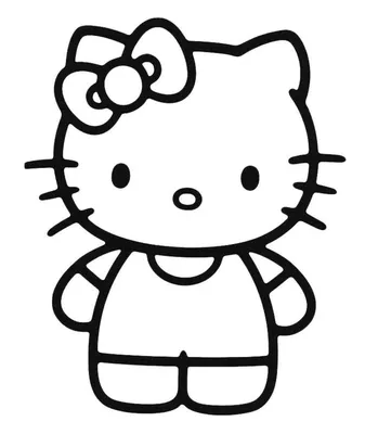 Раскраска Хеллоу Китти / Hello Kitty - купить с доставкой по выгодным ценам  в интернет-магазине OZON (1141685973)