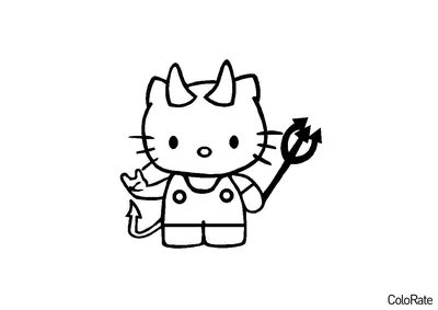 Hello Kitty (хелло китти) Набор для раскрашивания ,Объемная раскраска -  купить с доставкой по выгодным ценам в интернет-магазине OZON (850549559)