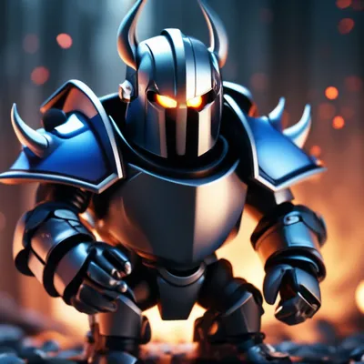 Клэш Роял фигурка Принц синий: купить статуэтку коллекционную Prince Blue  из игры Clash Royale в интернет магазине Toyszone.ru