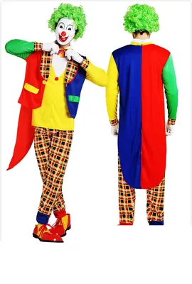 Клоун — карнавальный костюм для взрослого оптом ТМ Алиса