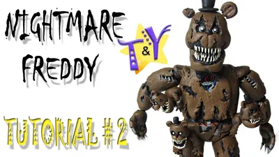 Как слепить Кошмарного Фредди из пластилина Туториал 2 Nihgtmare Freddy  from clay Tutorial 2 - YouTube