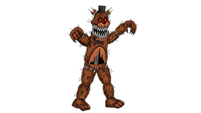 iPad Pro, How to draw nightmare Freddy, FNAF, Как нарисовать кошмарного  Фредди - YouTube