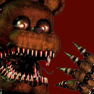 Создать мем \"кошмарные аниматроники, five nights at freddy's 4, фнаф кошмарный  фредди\" - Картинки - Meme-arsenal.com