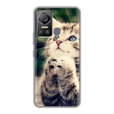 Чехол Awog на Samsung Galaxy A50 \"Котенок просит есть\", купить в Москве,  цены в интернет-магазинах на Мегамаркет
