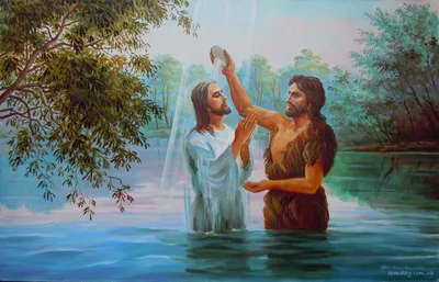 Картина «Крещение Иисуса Христа» (100803)