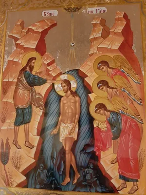 Крещение Христа (картина Перуджино) — Википедия