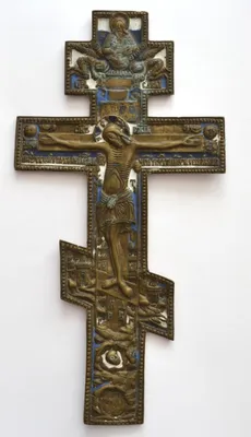 Фотография для гравировки крест православный в высоком качестве
