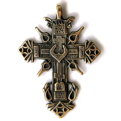 Золотой крест арт.11421 мужской – купить в интернет-магазине Крестильное