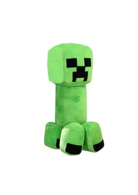 Крипер 28 см мягкая игрушка из Майнкрафт (Minecraft Creeper) средний из  мегапопулярной игры Майнкрафт MINECRAFT. Пиксельный Герой игры Creeper в  реальной жизни