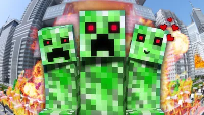 CUTE CREEPER\" - Minecraft Parody of PSY's Daddy (Music Video) 13+ - YouTube