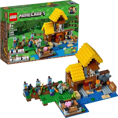 LEGO Minecraft The Crafting Box 4.0 21249 Building Toy Set, Custom-Build  Playset Featuring Classic Bricks, Figures and Game Accessories, Model  Guides Spark Creativity for 8 Year Old Kids - Walmart.com