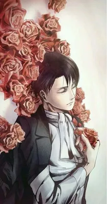 Обои на рабочий стол Командиры разведкорпуса Levi / Леви и Erwin Smith /  Эрвин Смит из аниме Вторжение гигантов / shingeki no Kyojin, art by Hajime  Isayama, обои для рабочего стола, скачать