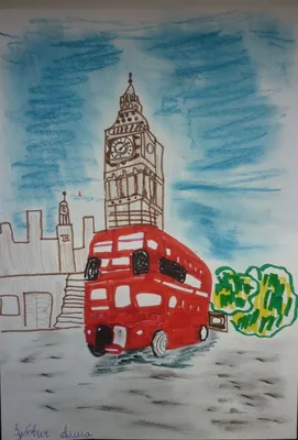 Детские рисунки Лондона - 48 фото