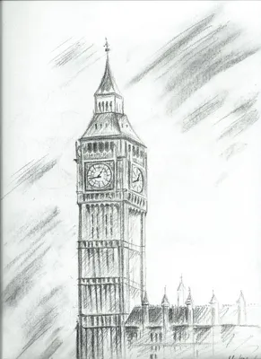 Лондон детский рисунок (48 фото) » рисунки для срисовки на Газ-квас.ком