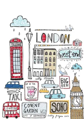 Картинки Лондона для срисовки (29 фото) – Роздрукувати Безкоштовно