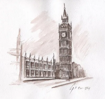 Зарисовки Лондона (75 фото) • Прикольные картинки и позитив