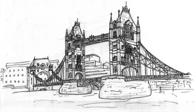Картинка лондон город ❤ для срисовки