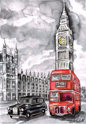 Нарисованные города: Лондон