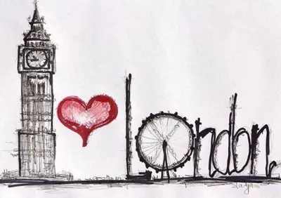 Вектор нарисованный вручную Лондон Иллюстрация вектора - иллюстрации  насчитывающей линия, город: 79197423