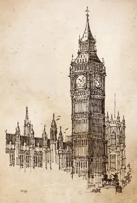 Векторная Иллюстрация Лондона С Нарисованным Вручную Каракули Английскими  Символами — стоковая векторная графика и другие изображения на тему Иконка  - iStock