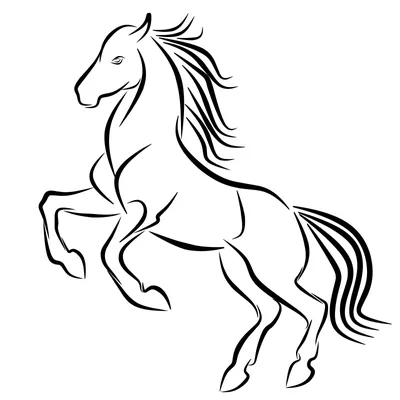 Рисунки для срисовки табун лошадей (56 фото) 🔥 Прикольные картинки и юмор  | Рисунки, Конское искусство, Лошади