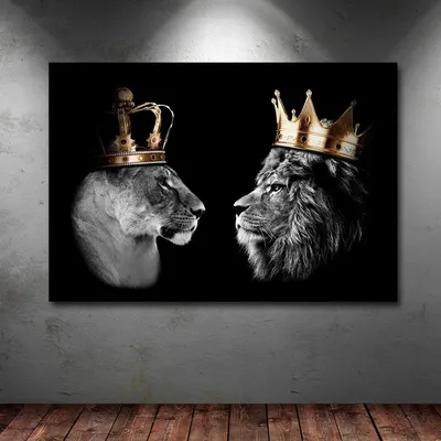 Картина на холсте (львица, лев львица и львенок семья, лев львица, лев  львица и львенок животные) 30x40 интерьерная /в комнату/на стену/, в  спальню - купить по низкой цене в интернет-магазине OZON (621223231)