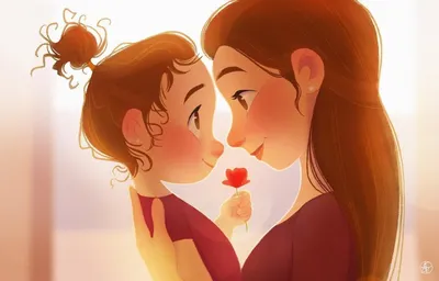 Рисунок дочка мама (50 фото) » Рисунки для срисовки и не только