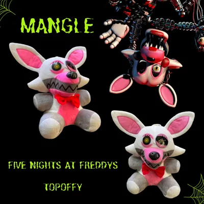 ᐉ Мягкая игрушка Five Nights at Freddy's Мангл Фнаф (9581)