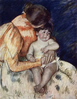 Картина \"Мать и дитя\"
