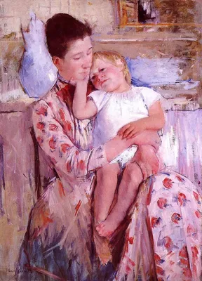Мать и дитя в живописи