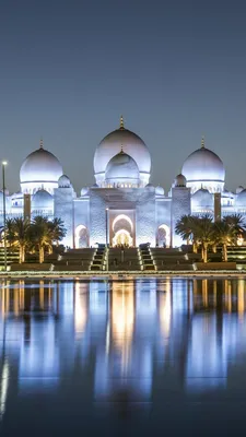 Мечеть шейха Зайда, Sheikh Zayed Mosque, Abu Dhabi, 4k (vertical) |  Beautiful mosques, Mosque architecture, Beautiful buildings