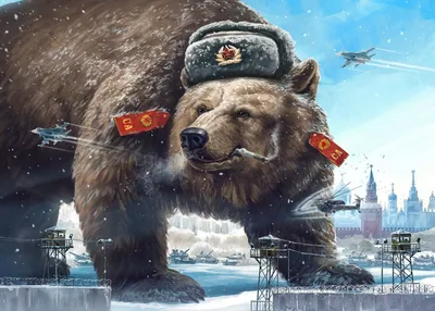 Медведь солдат россии on Craiyon