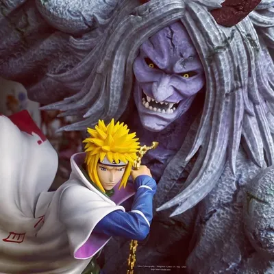 MINATO VS. 9 TAILED FOX – Espada Art